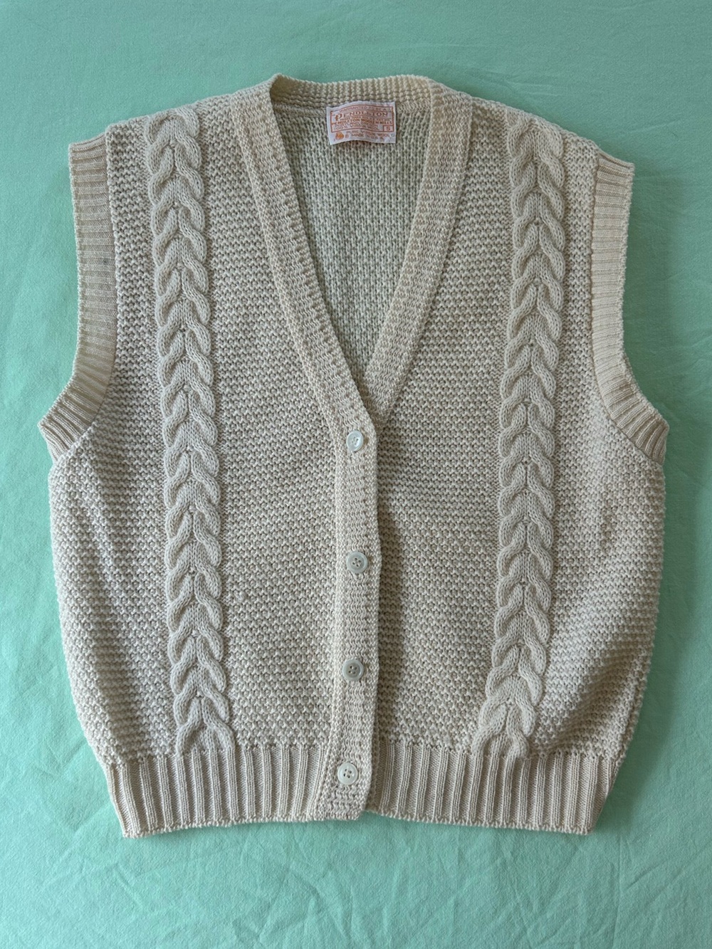 Pendleton vintage wool vest - S